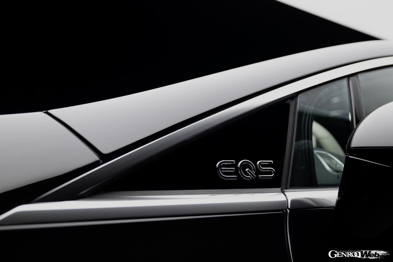 フル電動フラッグシップ「メルセデス・ベンツ EQS」改良新型のエクステリア。