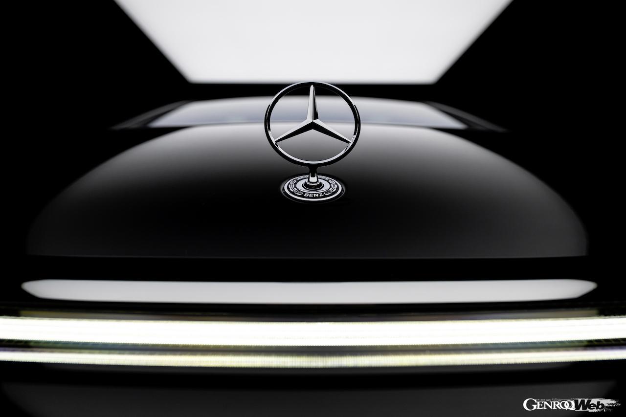 フル電動フラッグシップ「メルセデス・ベンツ EQS」改良新型のエクステリア。