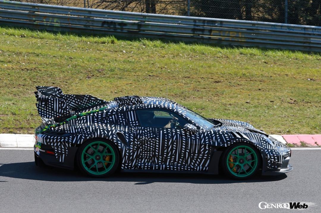 スクープ！】 空力をさらにアップグレードした「ポルシェ911 GT3 RS