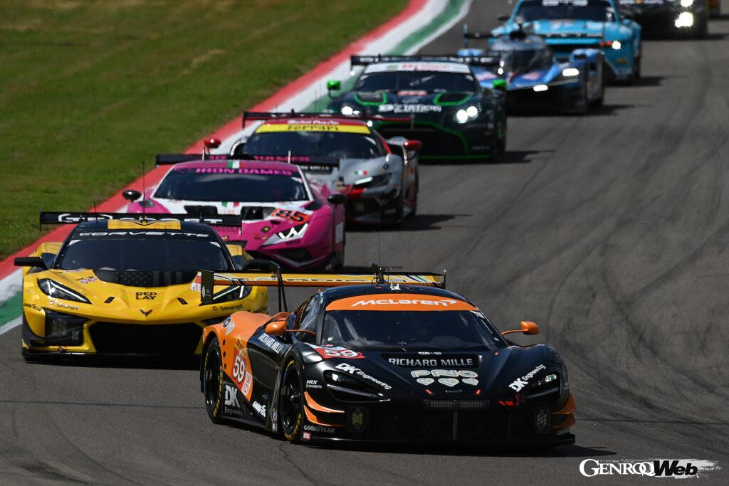 開幕戦カタールは2台が完走したものの、ポイントに届かなかったマクラーレン。イモラ6時間の予選では、59号車がハイパーポール進出を果たした。