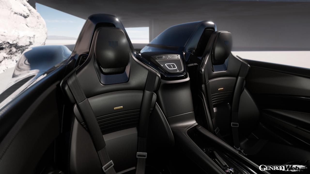 アウトモビリ・ピニンファリーナと『バットマン』のコラボレーションで生まれた、「B95 ダークナイト」。