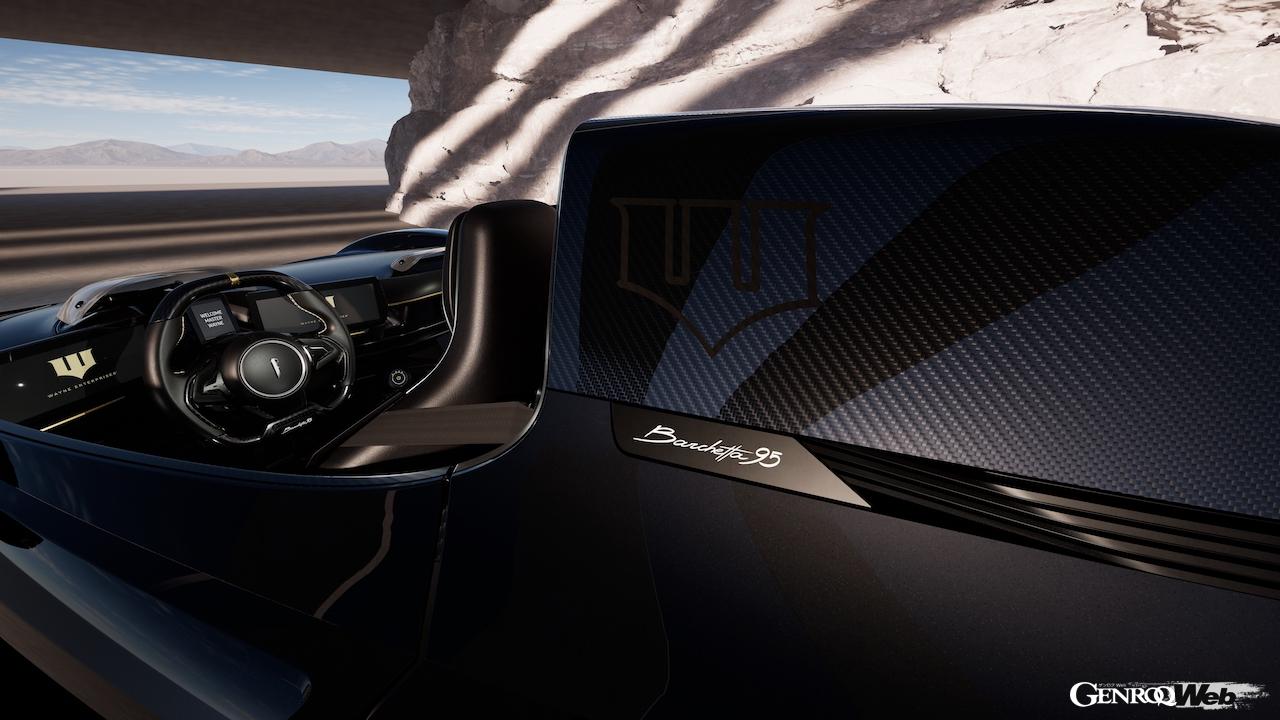 アウトモビリ・ピニンファリーナと『バットマン』のコラボレーションで生まれた、「B95 ダークナイト」。