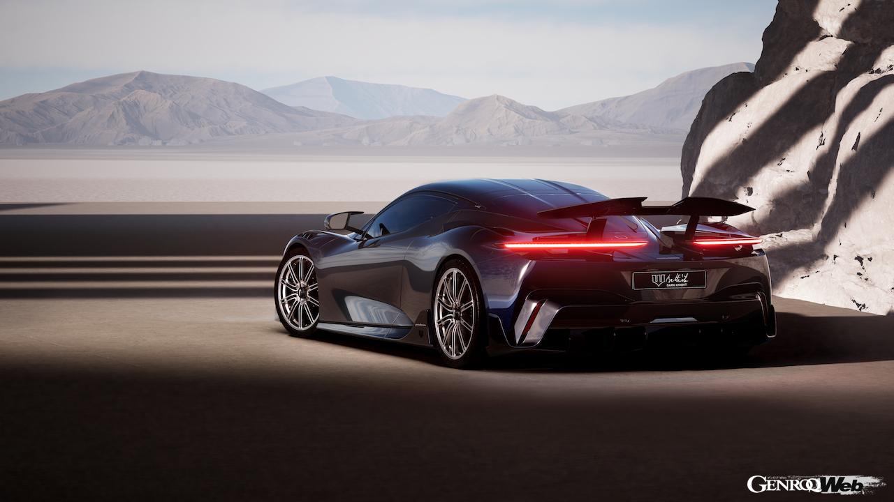 アウトモビリ・ピニンファリーナと『バットマン』のコラボレーションで生まれた、「バッティスタ ダークナイト」。