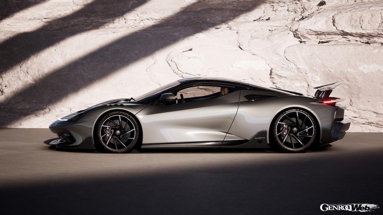 アウトモビリ・ピニンファリーナと『バットマン』のコラボレーションで生まれた、「バッティスタ ゴッサム」。