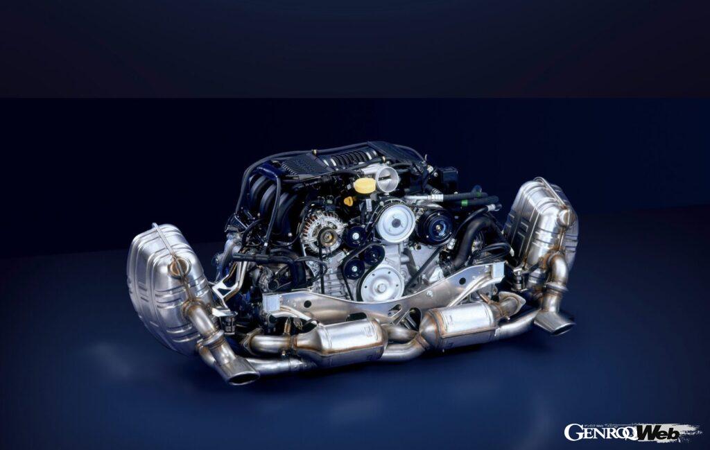 1997年にデビューした996型は、それまでの空冷から液冷に変更。多くの911ファンからの反発もあったが、空冷2バルブにこれ以上開発の余地はなかったという。