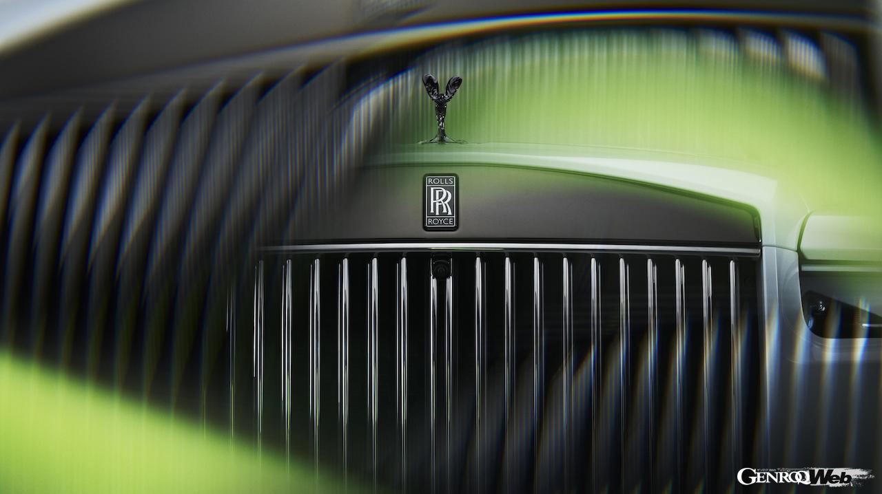 「ロールス・ロイス ブラックバッジ カリナン シリーズII」のエクステリア。
