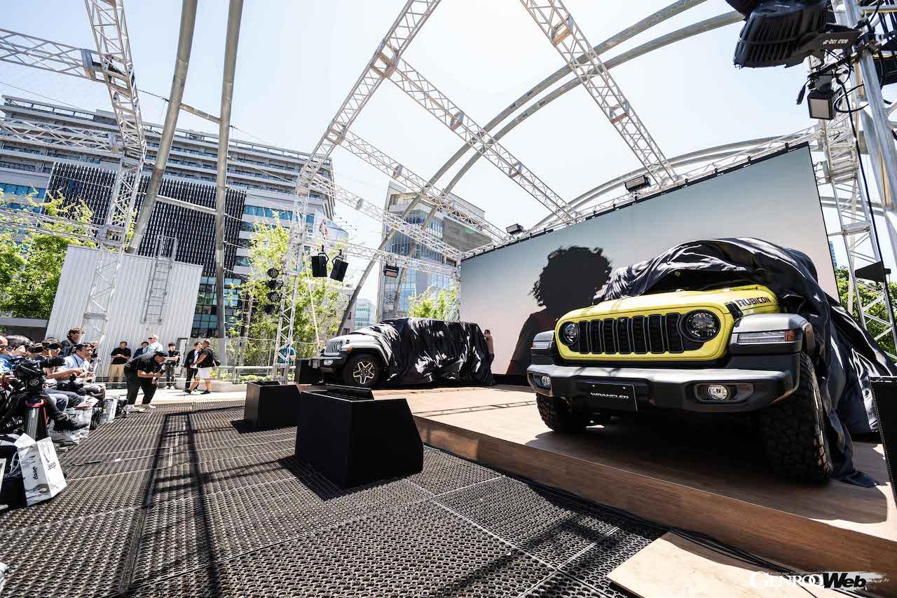 エクステリアを刷新した「ジープ ラングラー」改良新型の日本導入がスタートした。