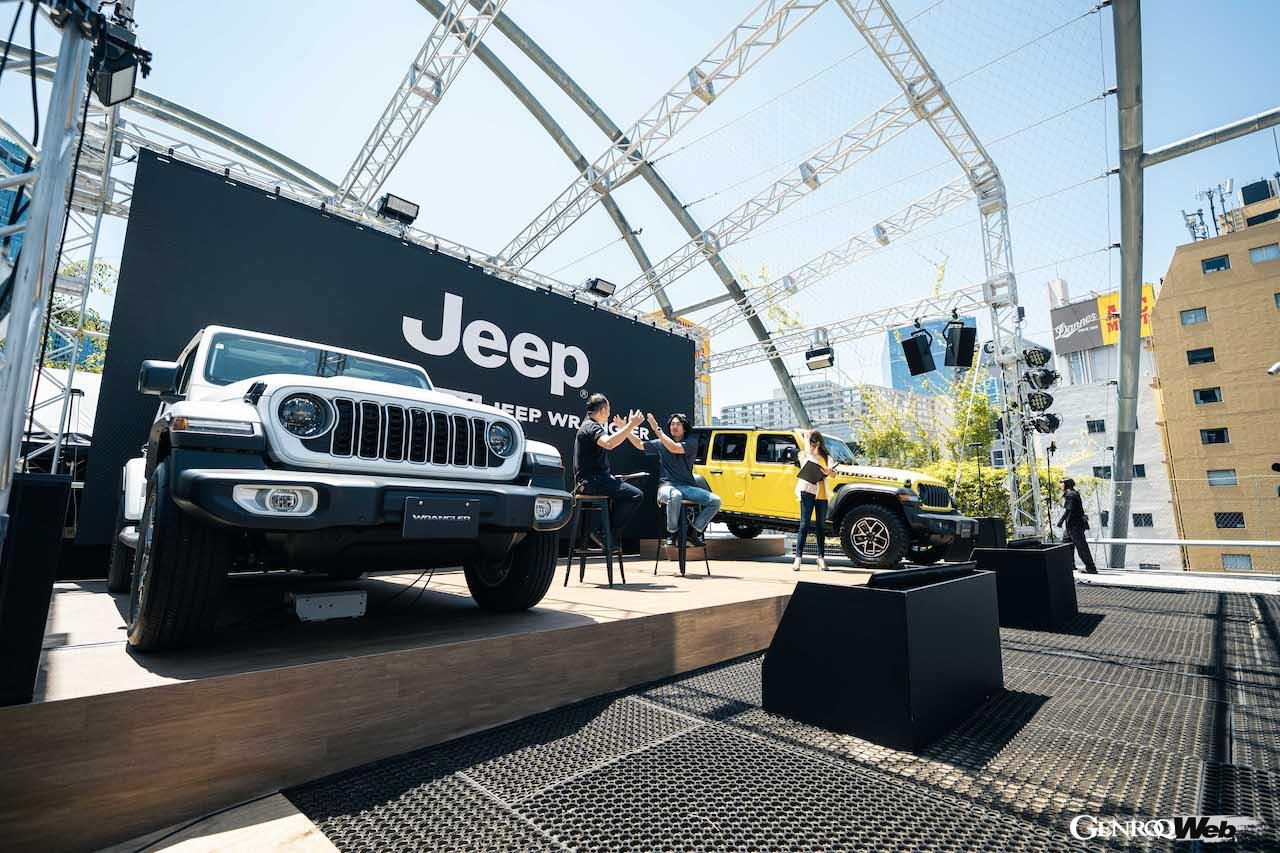 エクステリアを刷新した「ジープ ラングラー」改良新型の日本導入がスタートした。