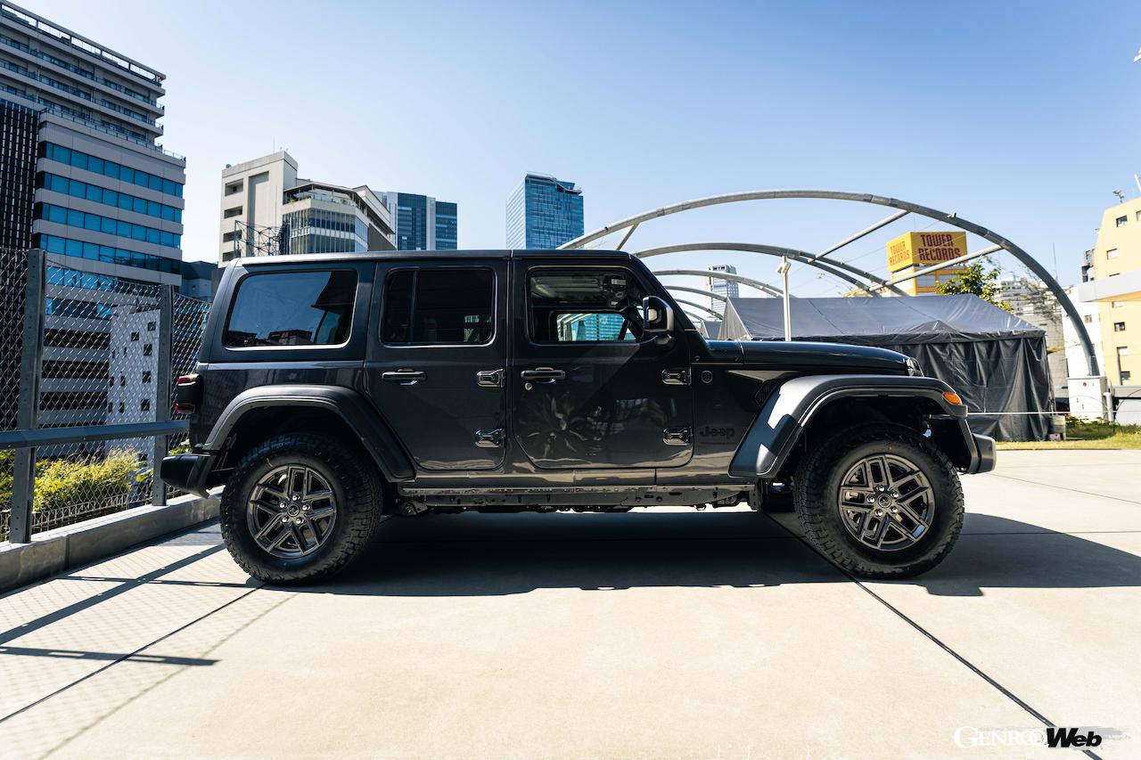 エクステリアを刷新した「ジープ ラングラー」改良新型のエクステリア。