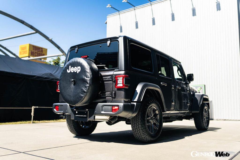 エクステリアを刷新した「ジープ ラングラー」改良新型のエクステリア。