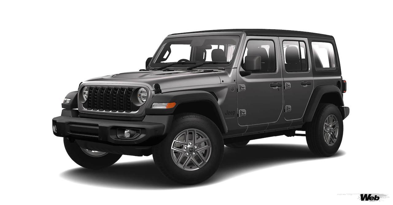 「ジープ ラングラー」改良新型、「アンリミテッド スポーツ（Unlimited Sport）」。