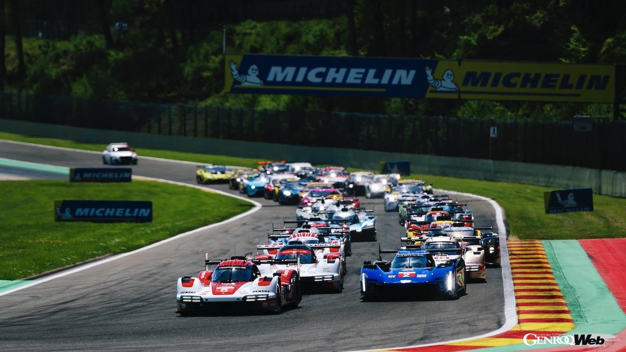 アクシデントによるリタイアに終わった、ポルシェ・ペンスキー・モータースポーツ 963の5号車。