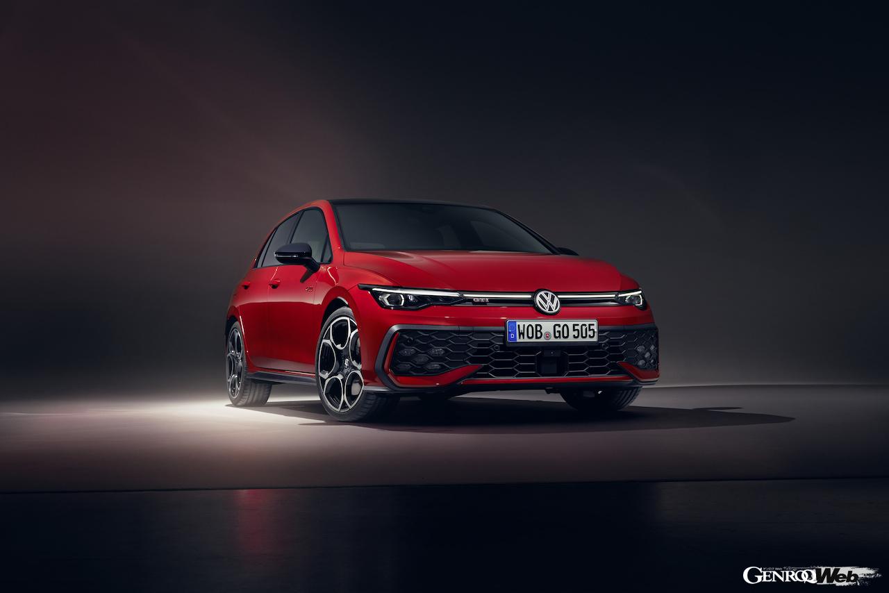 「フォルクスワーゲン ゴルフ GTI」改良新型のエクステリア。
