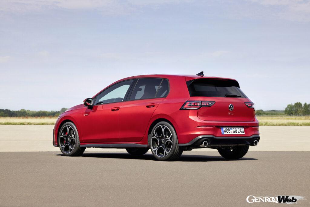 「フォルクスワーゲン ゴルフ GTI」改良新型のエクステリア。