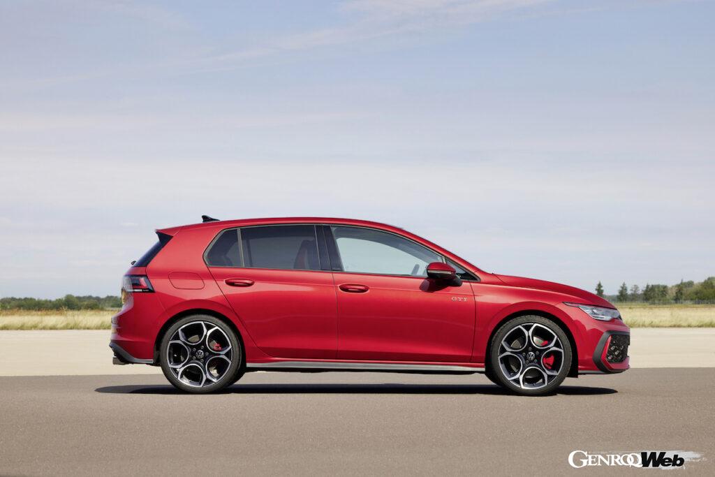 「フォルクスワーゲン ゴルフ GTI」改良新型のエクステリア。