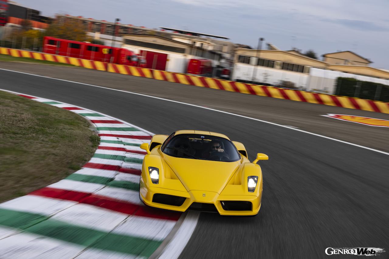 ピレリとフェラーリは、エンツォ フェラーリのために専用開発された「Pゼロ コルサ システム」のテストを完了したた。