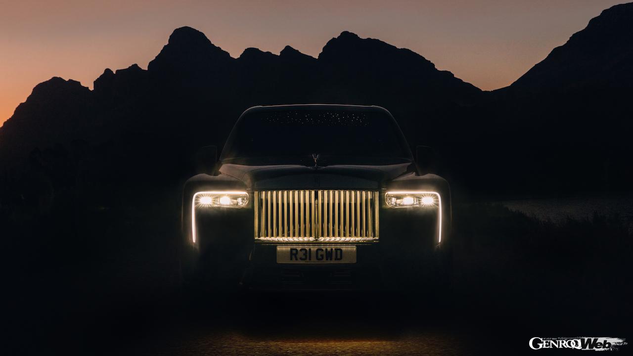 「ロールス・ロイス カリナン シリーズ Ⅱ」のエクステリア。