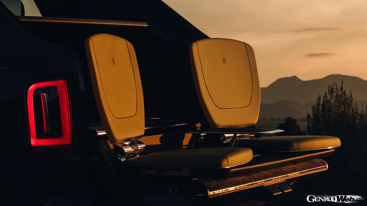 「ロールス・ロイス カリナン シリーズ Ⅱ」のインテリア。