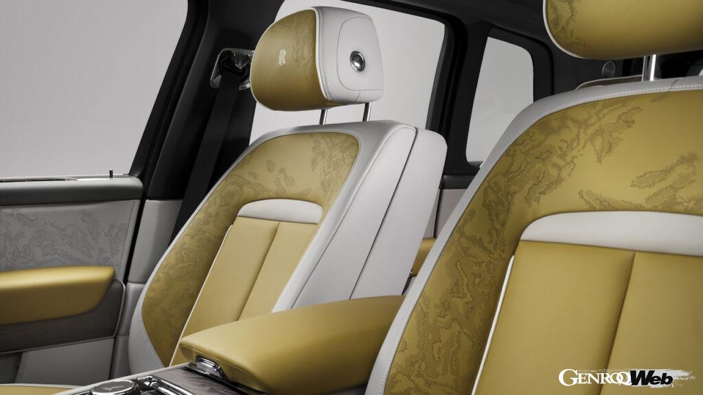 「ロールス・ロイス カリナン シリーズ Ⅱ」のインテリア。