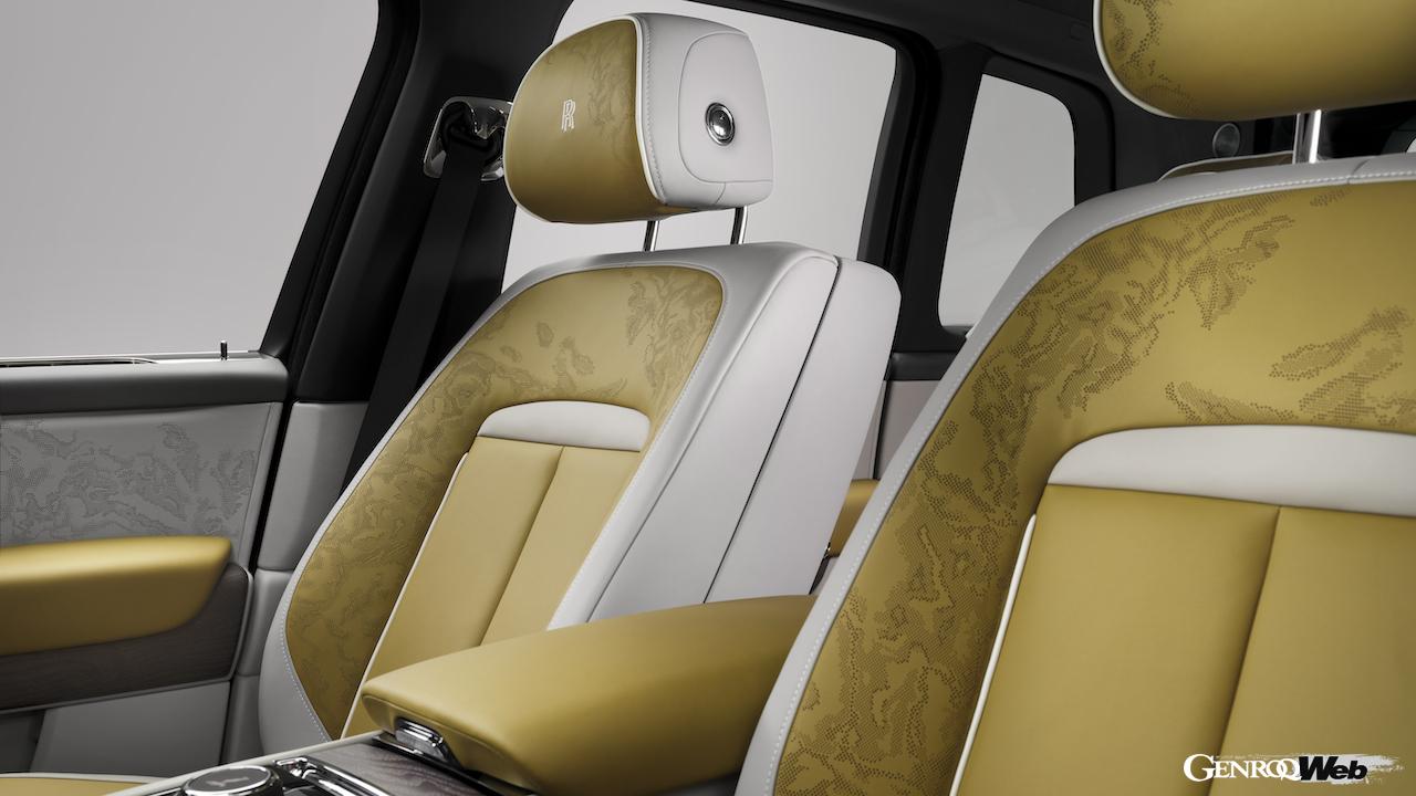 「ロールス・ロイス カリナン シリーズ Ⅱ」のインテリア。