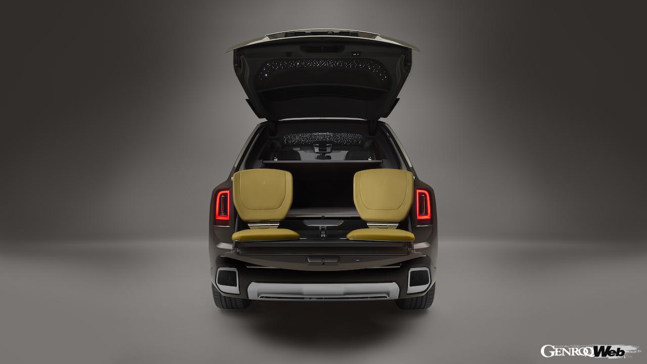 「ロールス・ロイス カリナン シリーズ Ⅱ」のインテリア。