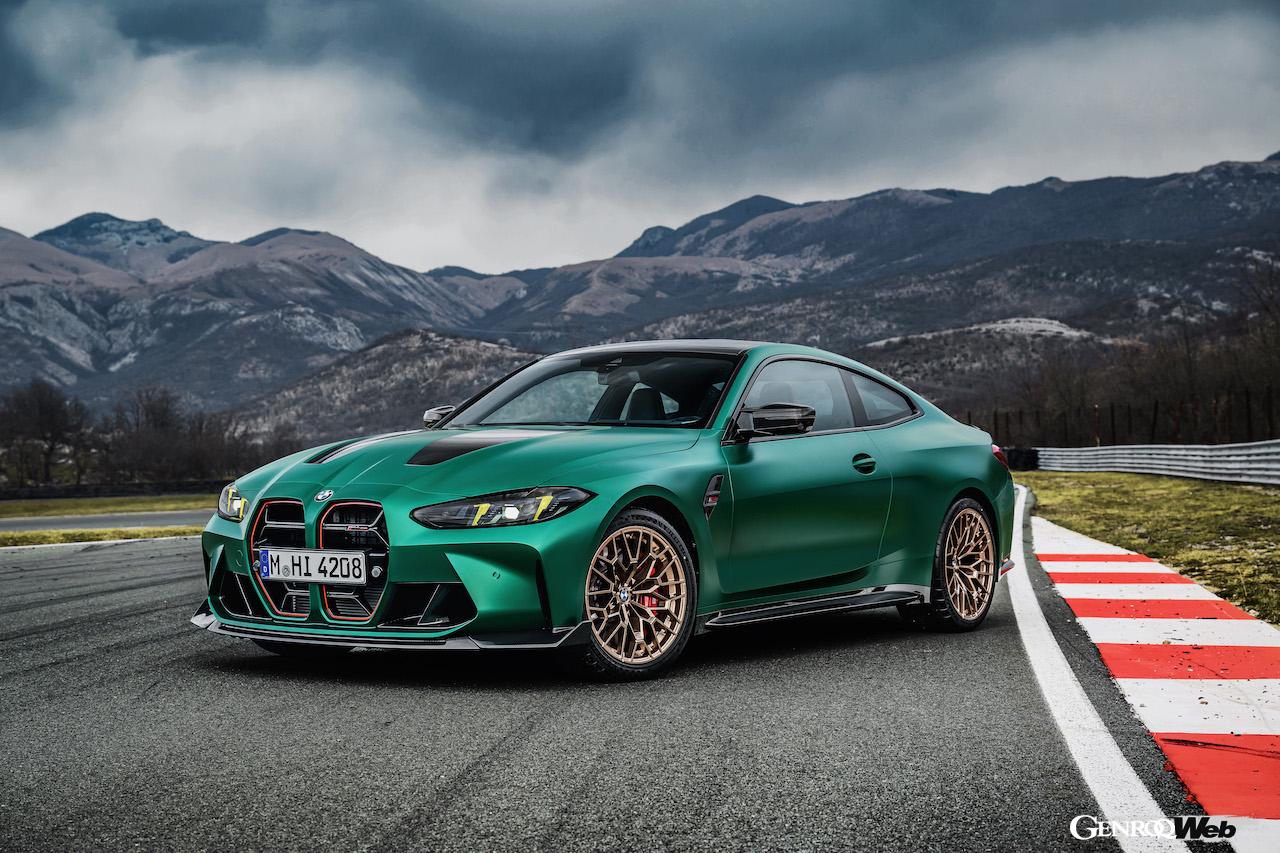 専用チューンが施された「BMW M4 CS」のエクステリア。