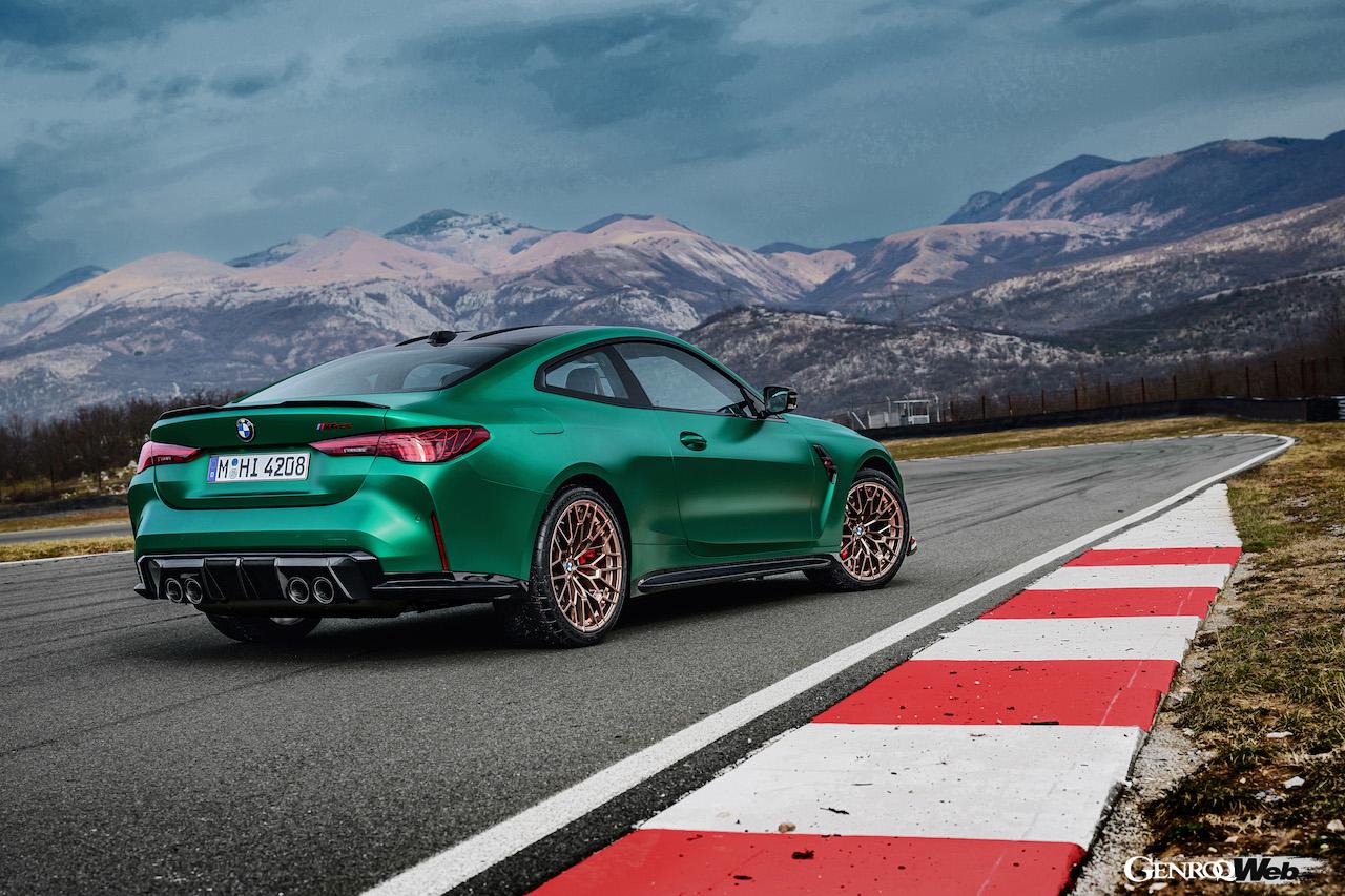 専用チューンが施された「BMW M4 CS」のエクステリア。