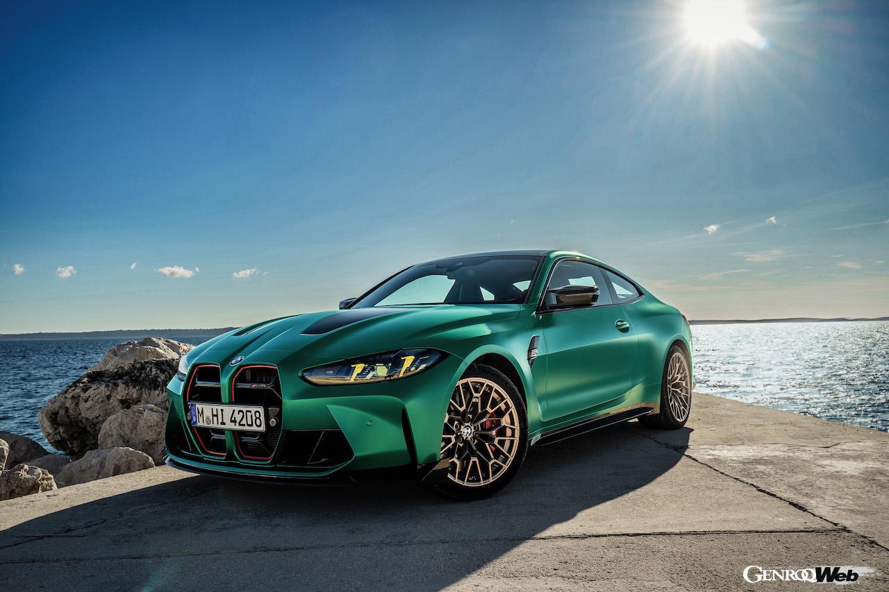 専用チューンが施された「BMW M4 CS」のエクステリア。