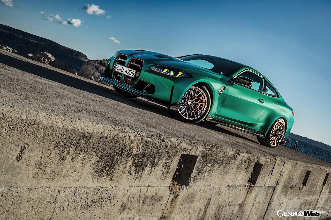 専用チューンが施された「BMW M4 CS」のエクステリア。