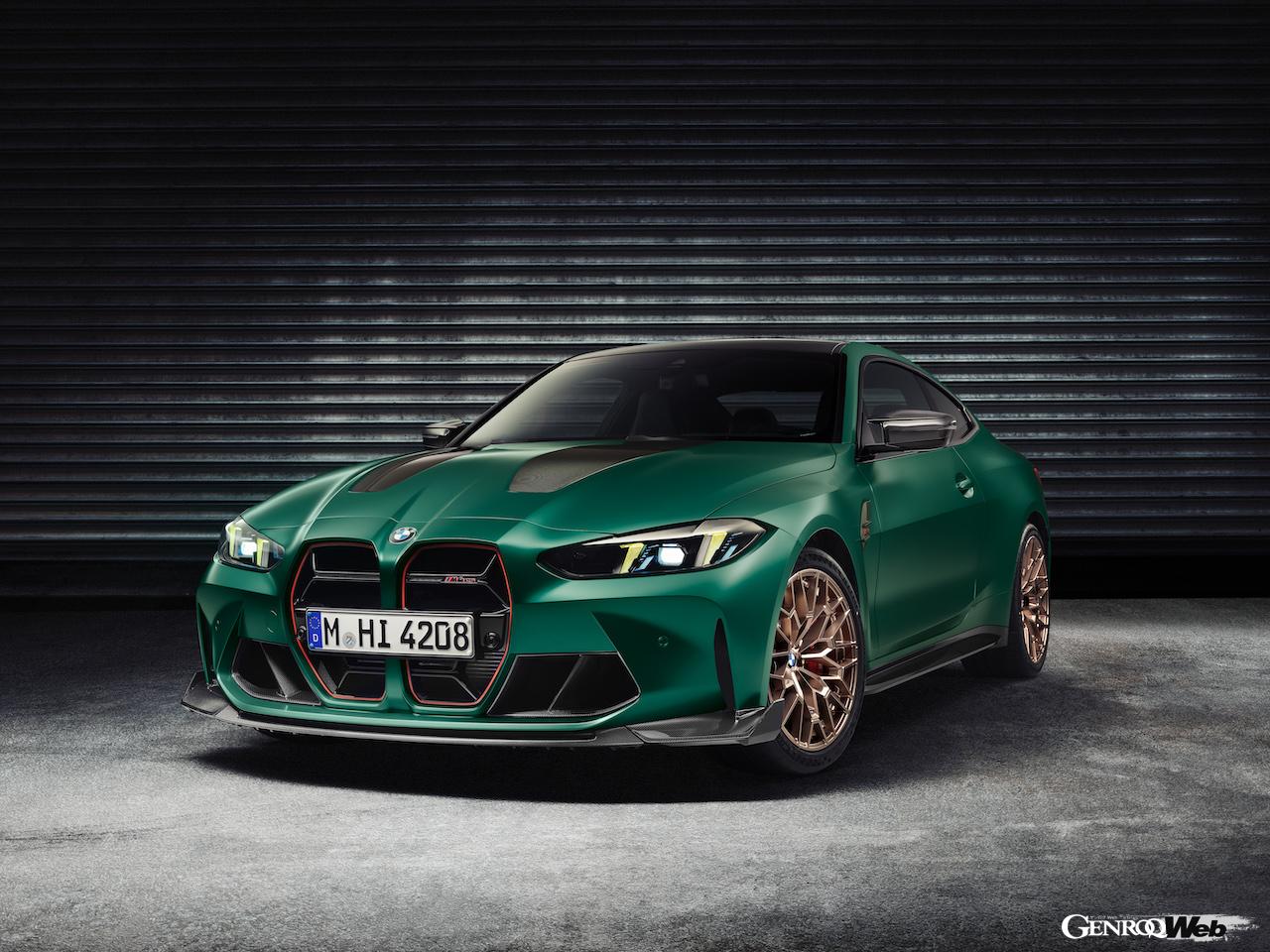 専用チューンが施された「BMW M4 CS」のエクステリア。