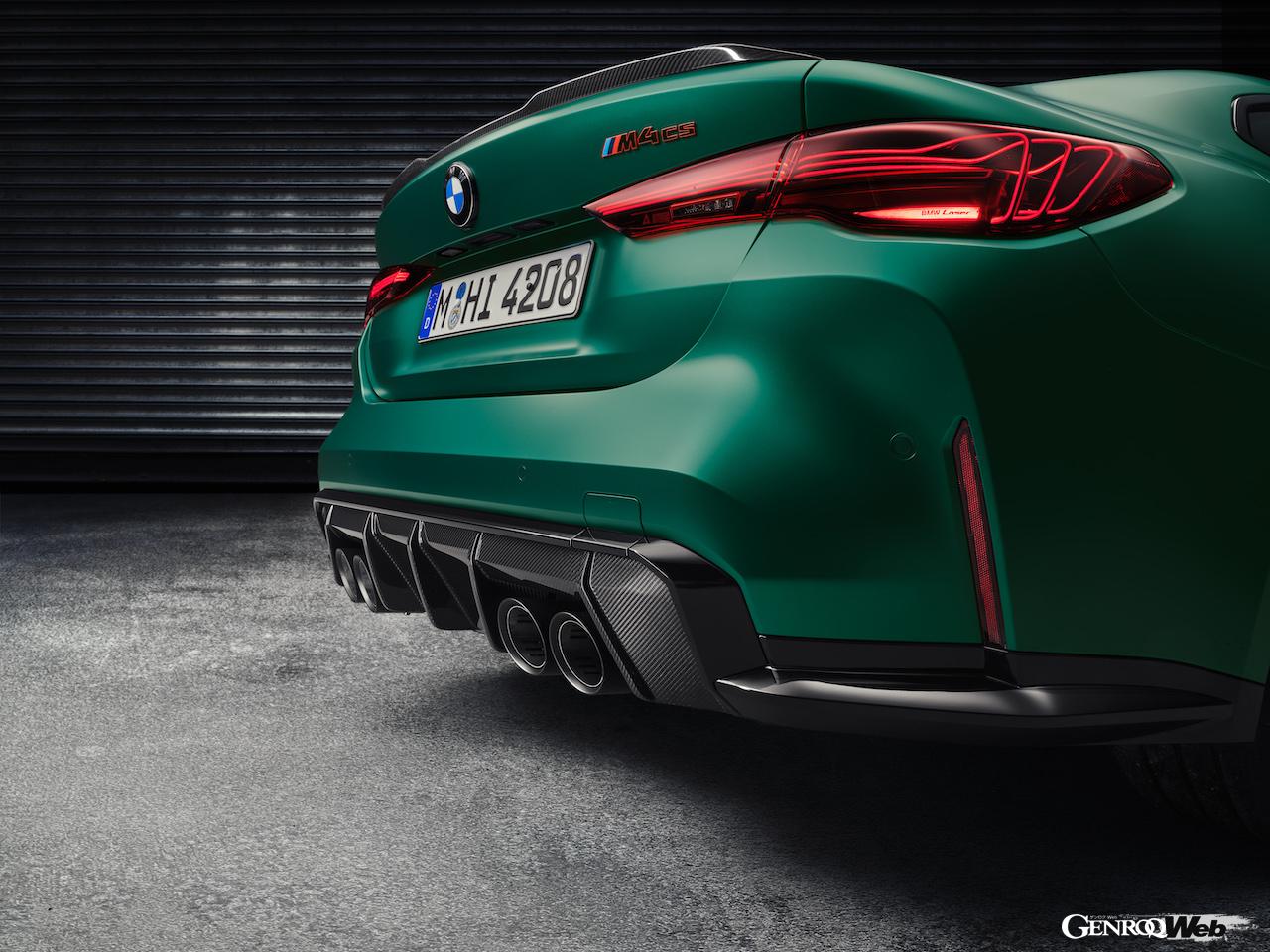 専用チューンが施された「BMW M4 CS」のエクステリア。