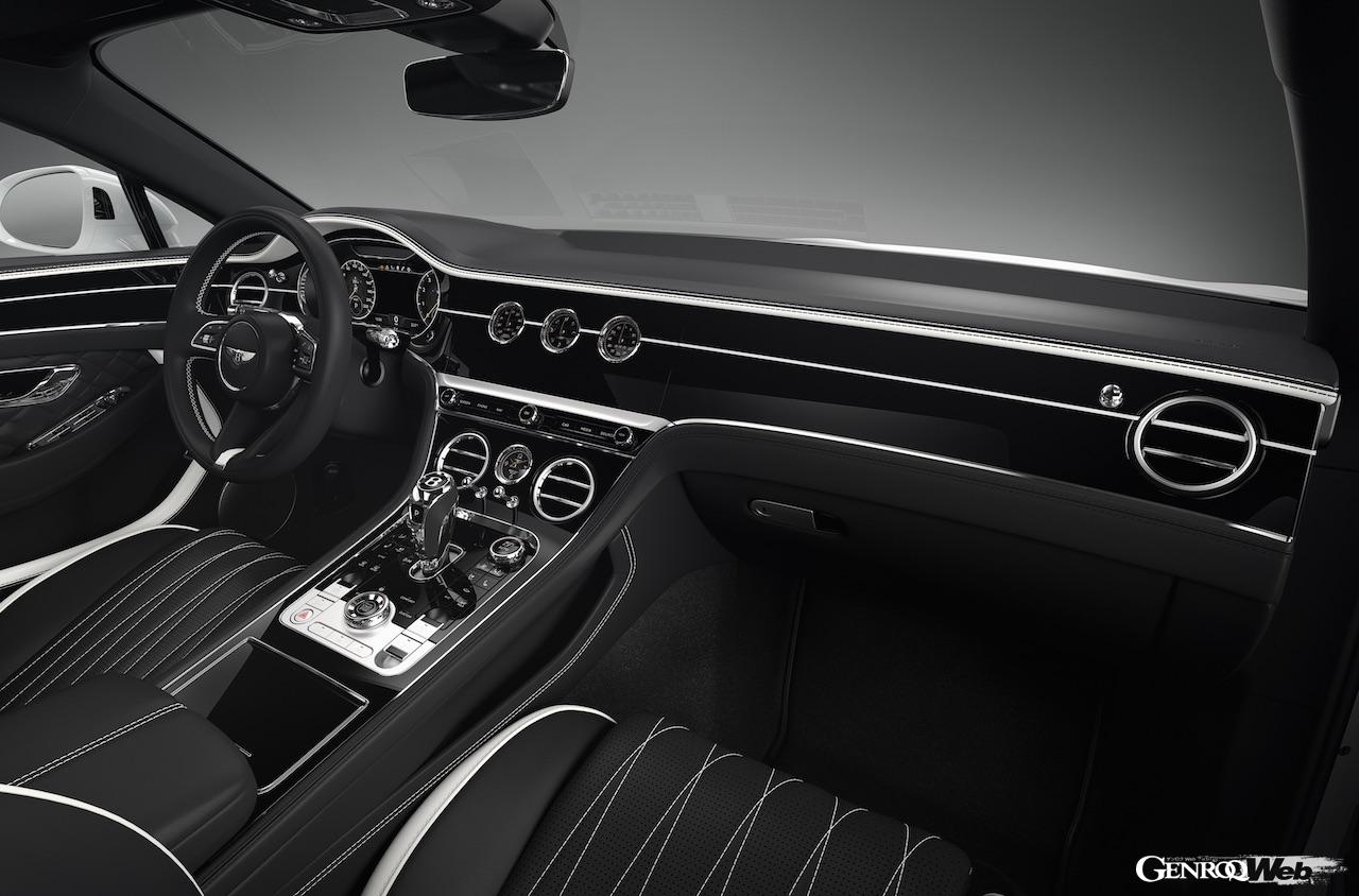 「ベントレー コンチネンタル GT アズール ラスト・オブ・ライン コレクション」のインテリア。