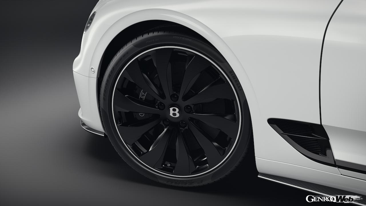 「ベントレー コンチネンタル GT アズール ラスト・オブ・ライン コレクション」の22インチ・ホイール。