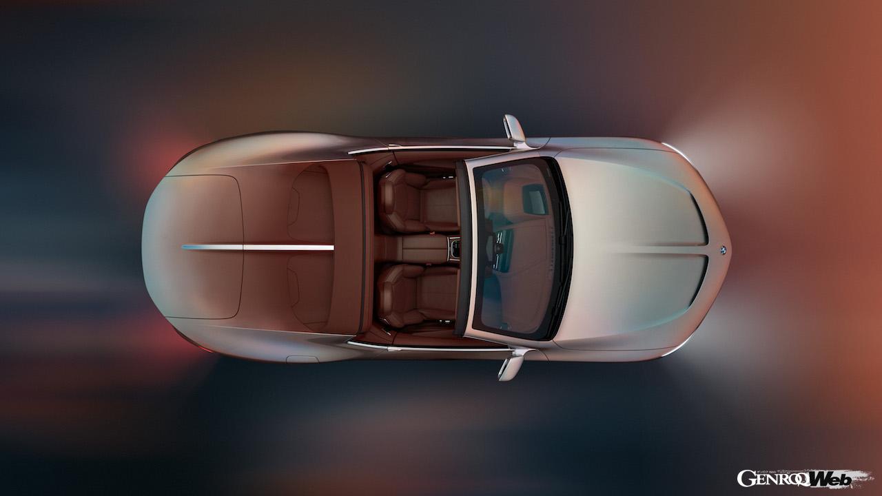 2シーターオープン「BMW コンセプト スカイトップ」のエクステリア。