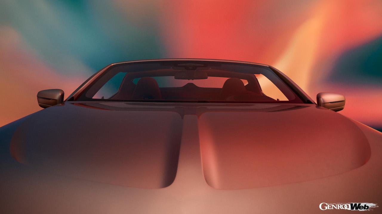 2シーターオープン「BMW コンセプト スカイトップ」のエクステリア。