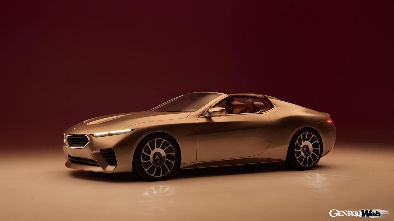 2シーターオープン「BMW コンセプト スカイトップ」のエクステリア。