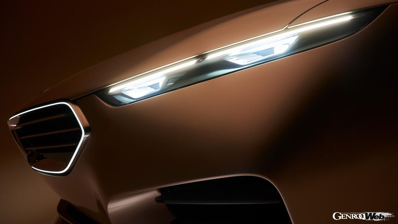 2シーターオープン「BMW コンセプト スカイトップ」のエクステリア。