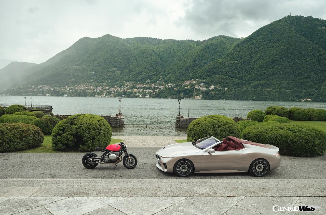 「コンコルソ・デレガンツァ・ヴィラ・デステ」で公開されたBMW コンセプト スカイトップ。
