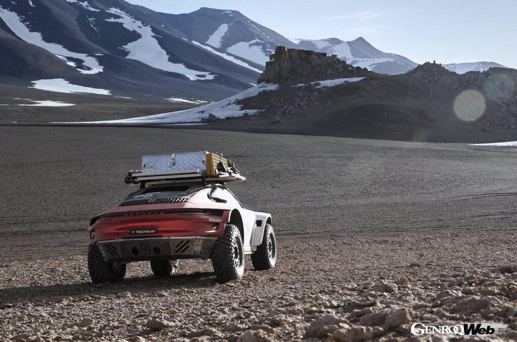 プロジェクトの予算は限られており、できる限り市販コンポーネントを使うことが求められた。使用するエンジンは、タイプ992の911 カレラ 4S用3.0リッター水平対向6気筒ツインターボが選ばれている。