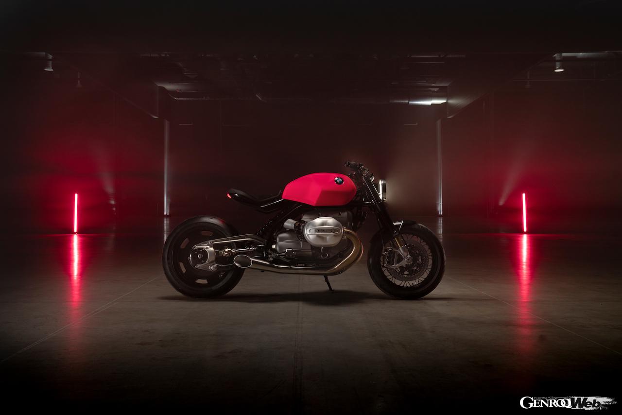 クラシカルなフォルムを持つデザインスタディ「BMW R20 コンセプト」のエクステリア。