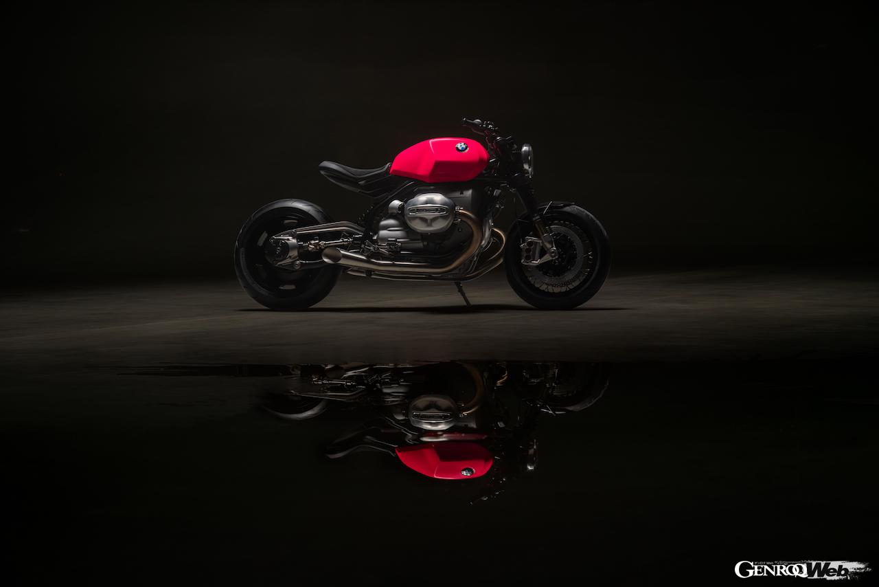 クラシカルなフォルムを持つデザインスタディ「BMW R20 コンセプト」のエクステリア。