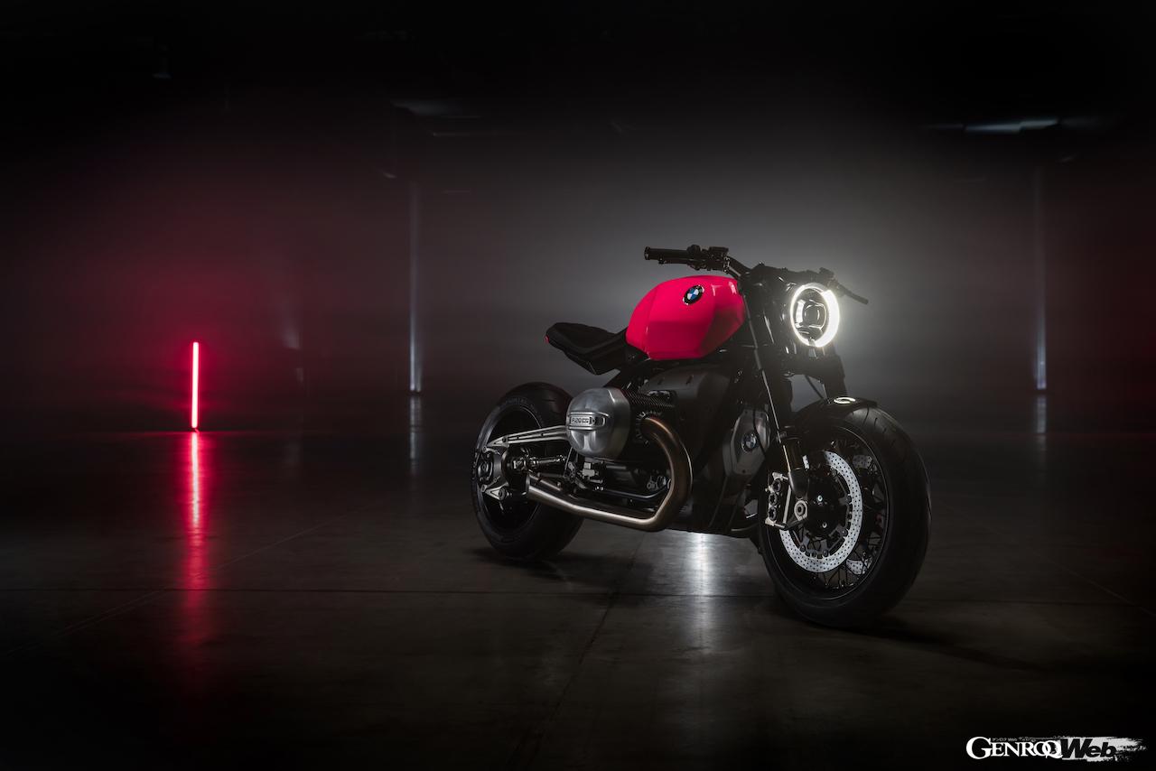 クラシカルなフォルムを持つデザインスタディ「BMW R20 コンセプト」のエクステリア。