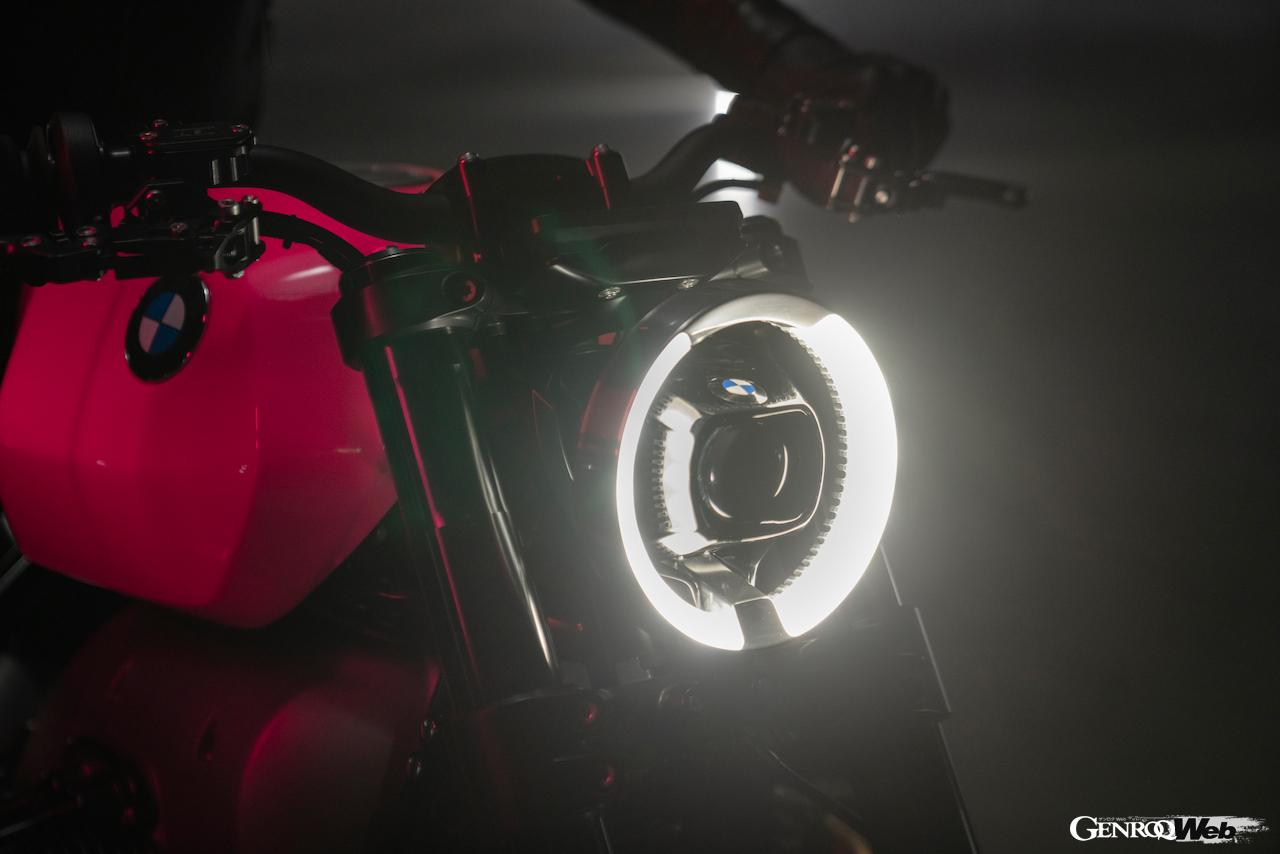 クラシカルなフォルムを持つデザインスタディ「BMW R20 コンセプト」のエクステリア。