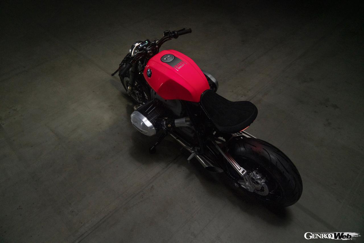 クラシカルなフォルムを持つデザインスタディ「BMW R20 コンセプト」のエクステリア。