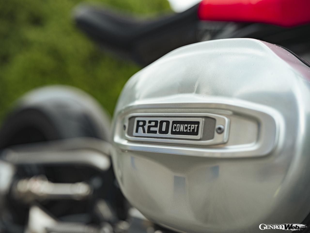 コンコルソ・デレガンツァ・ヴィラ・デステで、公開された「BMW R20 コンセプト」。