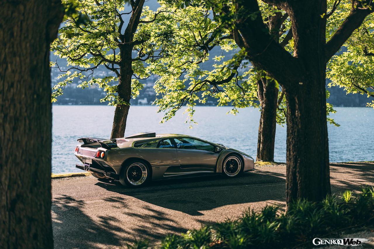 コンコルソ・デレガンツァ・ヴィラ・デステに展示された、1999年製ランボルギーニ ディアブロ GT。