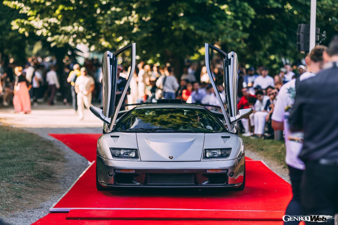 コンコルソ・デレガンツァ・ヴィラ・デステに展示された、1999年製ランボルギーニ ディアブロ GT。