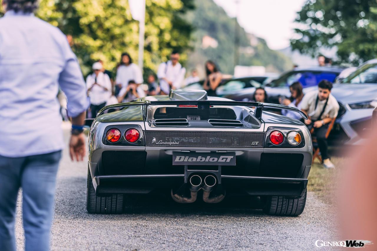 コンコルソ・デレガンツァ・ヴィラ・デステに展示された、1999年製ランボルギーニ ディアブロ GT。