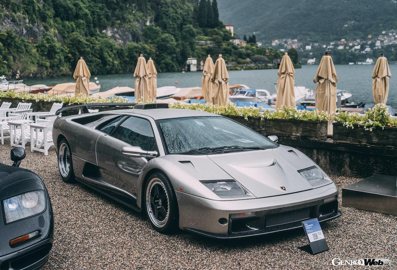 コンコルソ・デレガンツァ・ヴィラ・デステに展示された、1999年製ランボルギーニ ディアブロ GT。