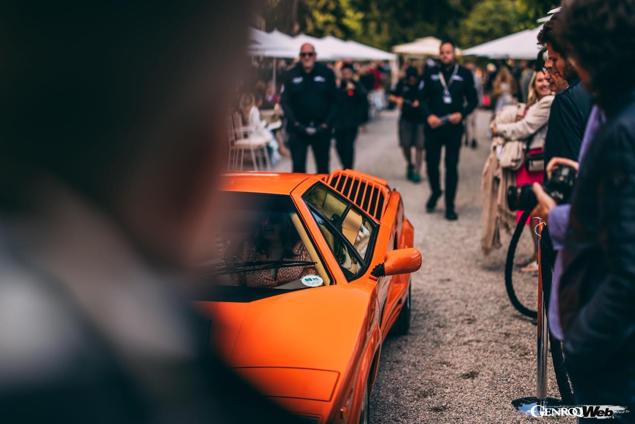 コンコルソ・デレガンツァ・ヴィラ・デステに展示された、1988年製ランボルギーニ カウンタック25thアニバーサリー。